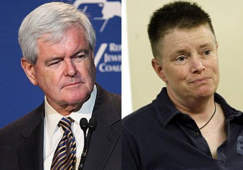 Newt Gingrich’s Lesbian Half-Sister Says She's Campaigning For Obama
